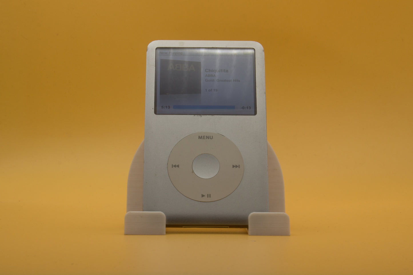iPod Classic 6th Gen, flashmodded new Battery