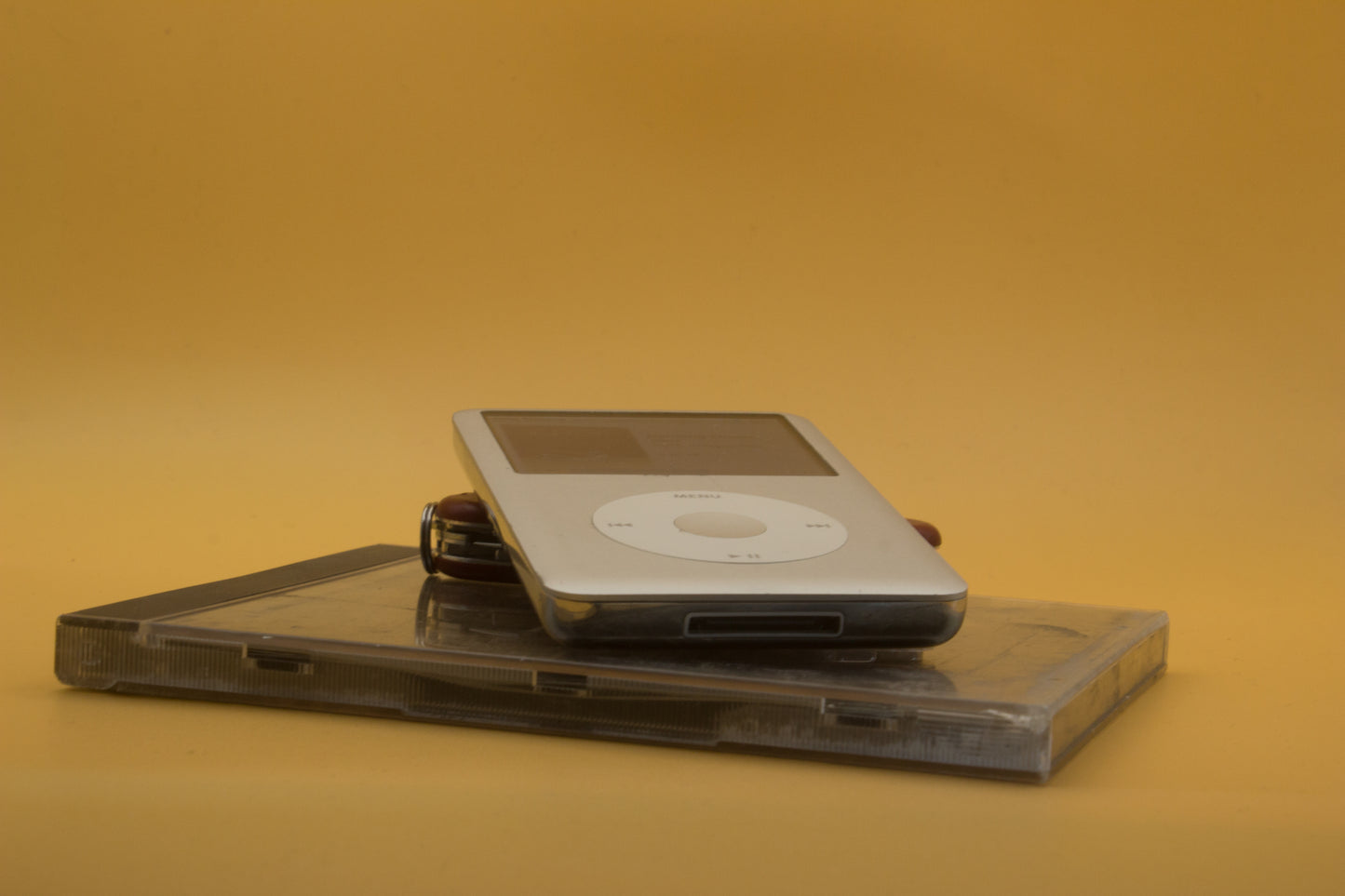 iPod Classic 6th Gen, flashmodded new Battery